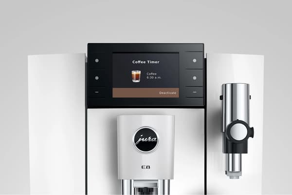 Jura E8 Piano White (ED) kaffemaskin