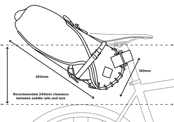 RESTRAP Carry Everything Saddle Bag