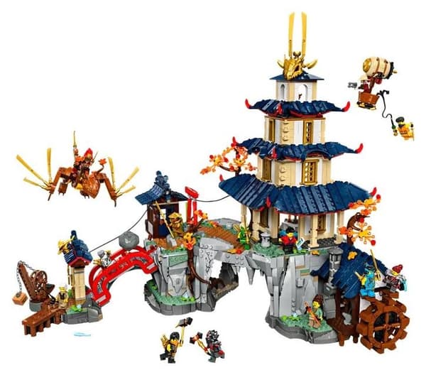 LEGO Ninjago 71814 Turneringsstad med tempel