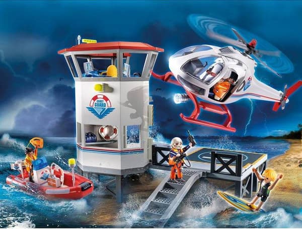 Playmobil Mega Set - Kustbevakning (70664)