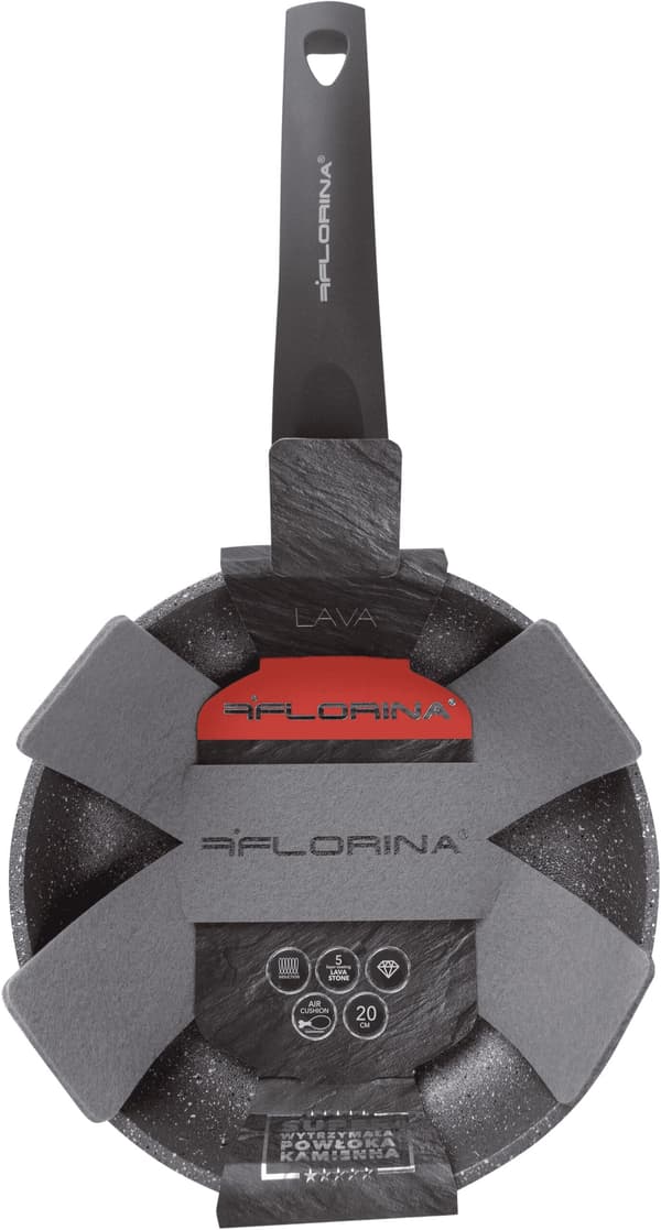 FLORINA Lava Stone stegepande 26 cm