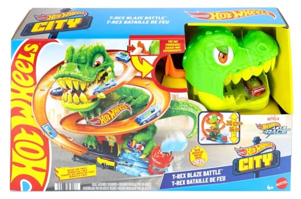 Hot Wheels City T-Rex Loop JBM73