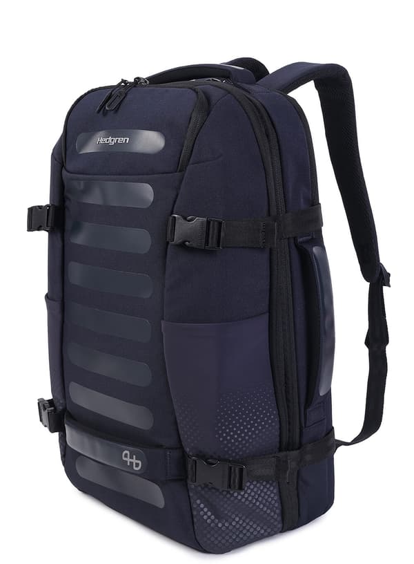 Reseryggsäck Hedgren Trip L EXP Backpack - peacoat blue