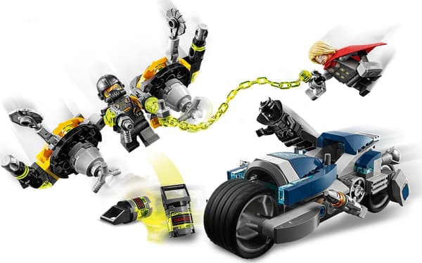 LEGO Marvel Motorcykelstrid (76142)