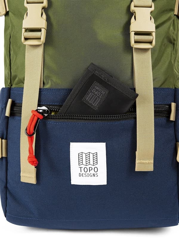 Topo Designs Rover Pack Classic skoletaske - sort / tektonisk