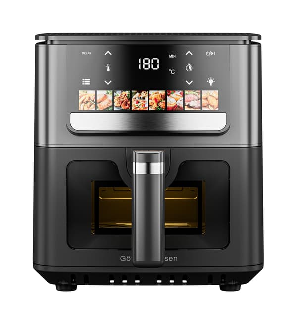 Airfryer GÖTZE & JENSEN AF400K 6.5l 8 automatiske programmer