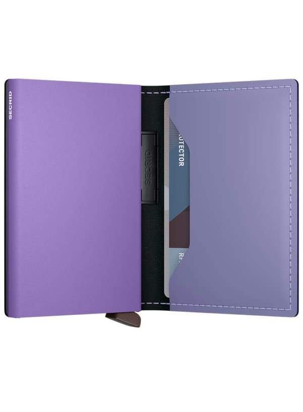 RFID-taskulompakko Secrid Bandwallet Matte - lila / violetti