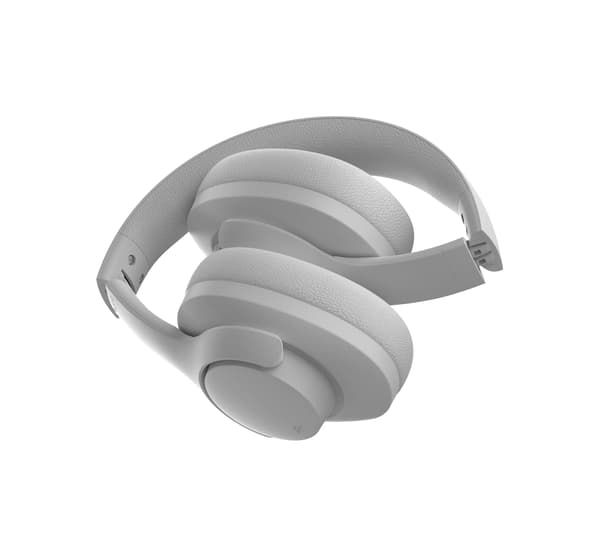 Hune Flora Cloud White trådløse on-ear Bluetooth 5.4 hovedtelefoner Grå