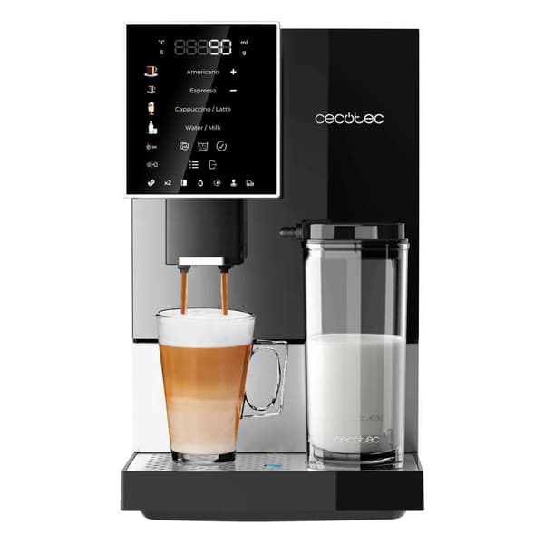 CECOTEC Compactccino Black Silver -kahvinkeitin