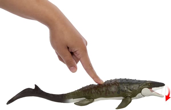 MATCHBOX Jurassic World Mosasaurus Båt JGG61