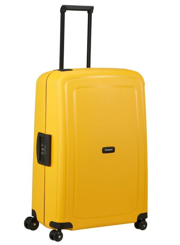 Stor Samsonite S'Cure kuffert - citrus