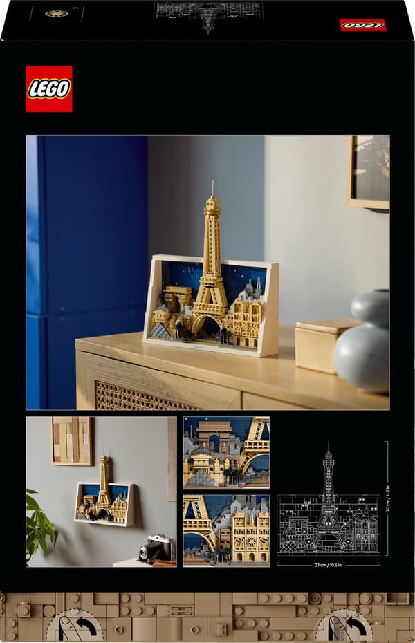 LEGO 21064 Architecture Pariisi