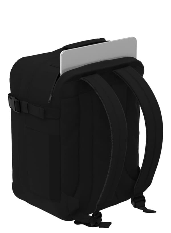 2-i-1 reseryggsäck CabinZero Classic Tech 28 l - absolute black
