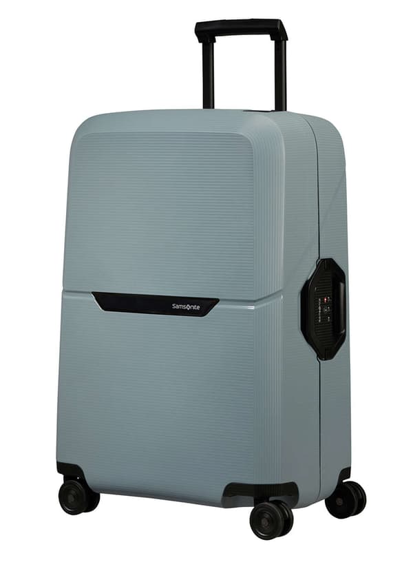 Samsonite Magnum Eco medium resväska - isblå