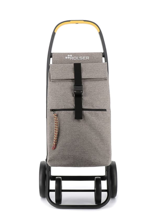 Indkøbstaske sammenklappelig Rolser Clec Termo Eco 8 Plus Lemon - granit