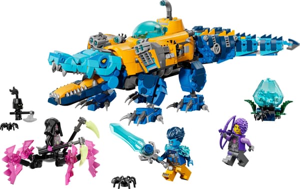 LEGO 71512 DREAMZzz Krokodilubåt