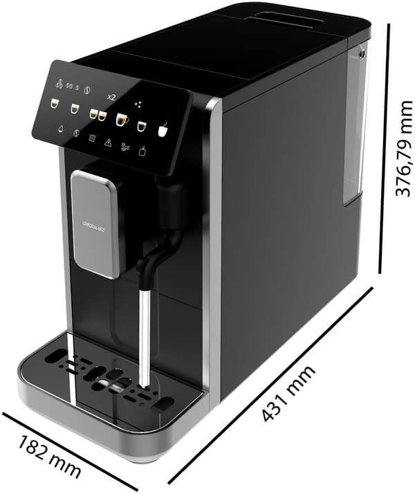 CECOTEC Cremmaet Lungo Steam kaffemaskine