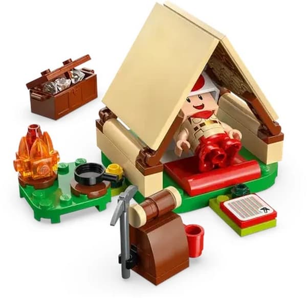 LEGO Super Mario 72040 Kaptajn Toad og lejr
