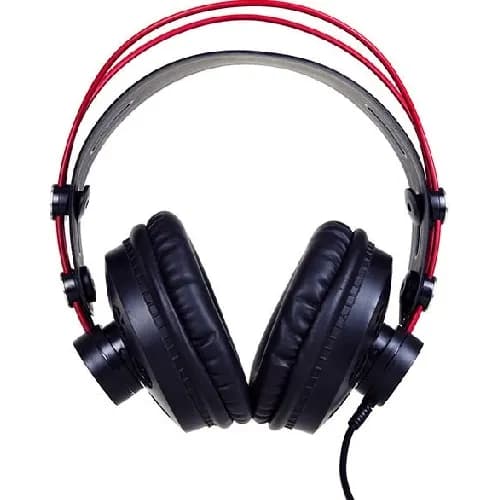 iSK HP-580 Kablede On-Ear Studio Hovedtelefoner Sort