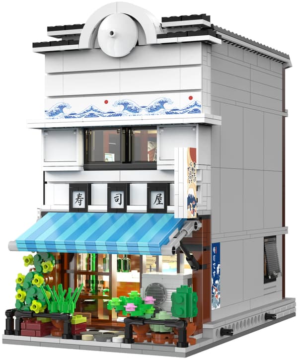 CADA Plastikklodser Sushi Butik C66018W