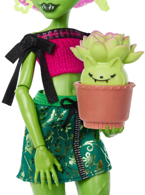 MONSTER HIGH Docka Mattel Scary Relax Self-Care Venus McFlytrap JHK45