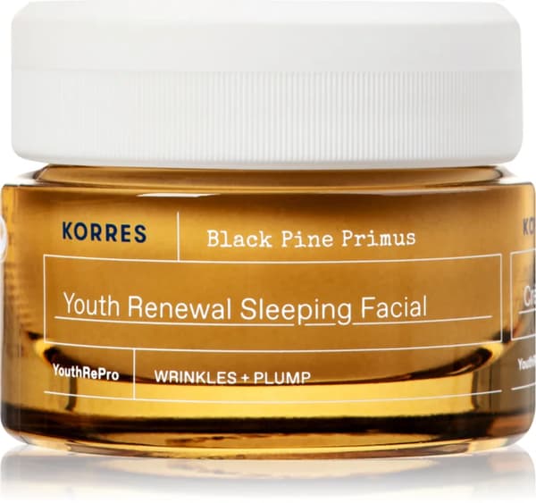 Korres Black Pine Primus natcreme mod ældning 40 ml