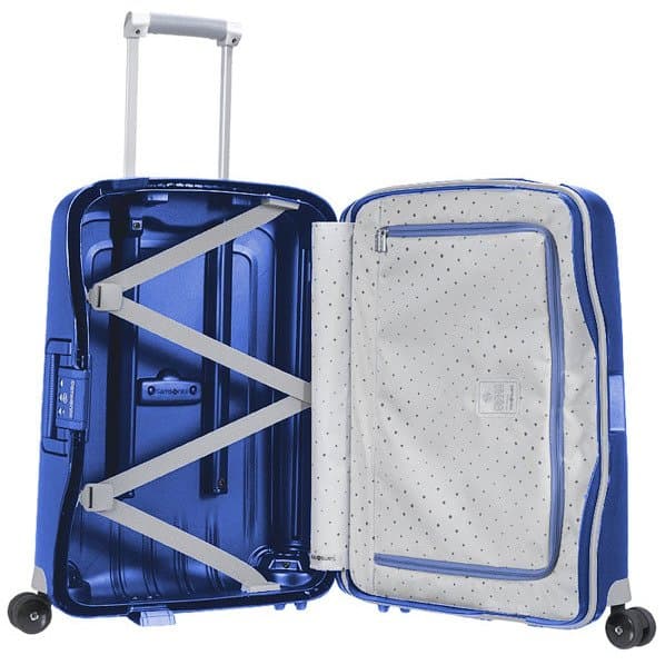 Samsonite S'Cure kabinekuffert - mørkeblå