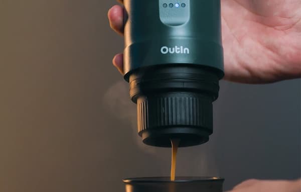 OUTIN Nano espressomaskine Turkis