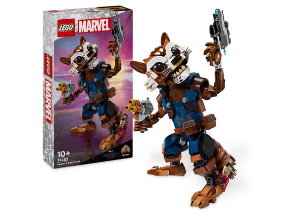 LEGO Super Heroes Marvel 76282 Rocket og Baby Groot