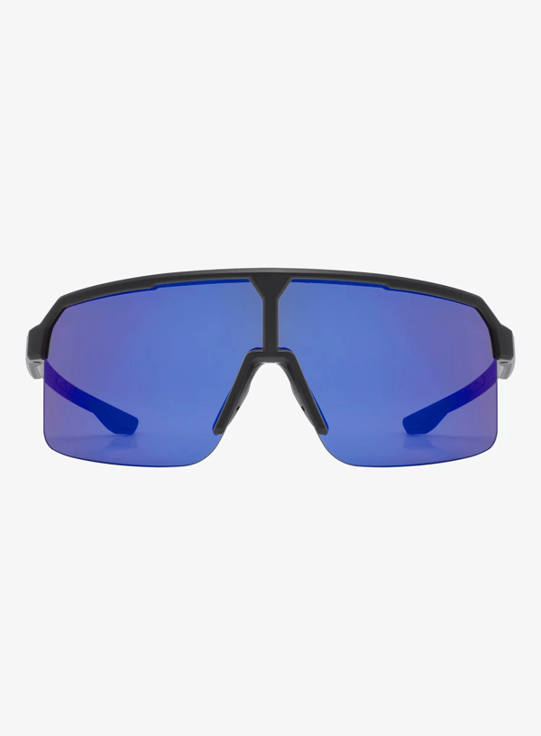 Uvex Ramp solglasögon - black matt/ mir.blue