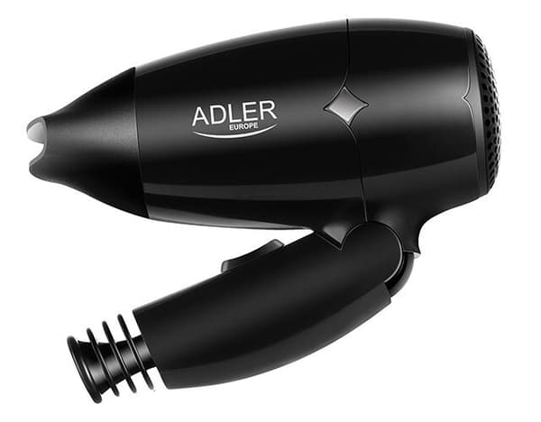 Hårtørrer ADLER AD 2251 Sort 1000W