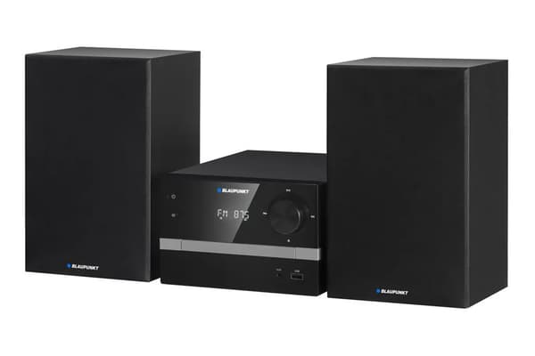 Blaupunkt MS9BT 20W Bluetooth FM-radio sort tårn