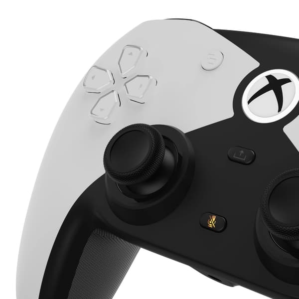 Hyperkin The Competitor-kontroll för Xbox, PC Trådbunden Vit-svart
