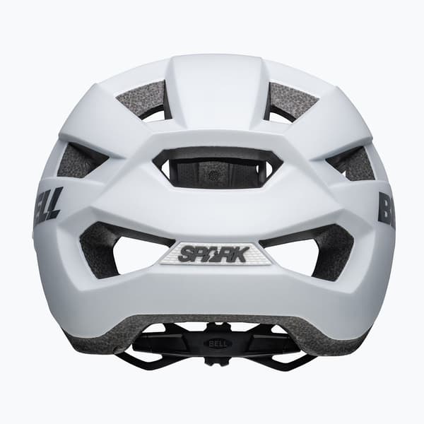 Bell Spark 2 mat hvid cykelhjelm