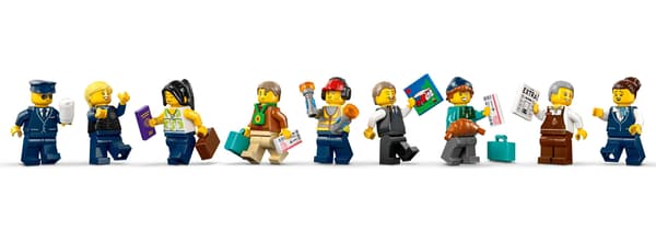 LEGO 60502 City Lufthavn med fly