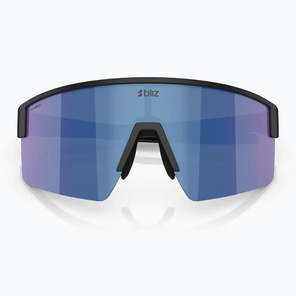 Bliz P004 matte black/grey blue mirror solbriller