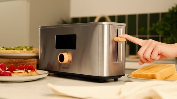 CECOTEC Toast&Taste Extra Sølv Brødrister