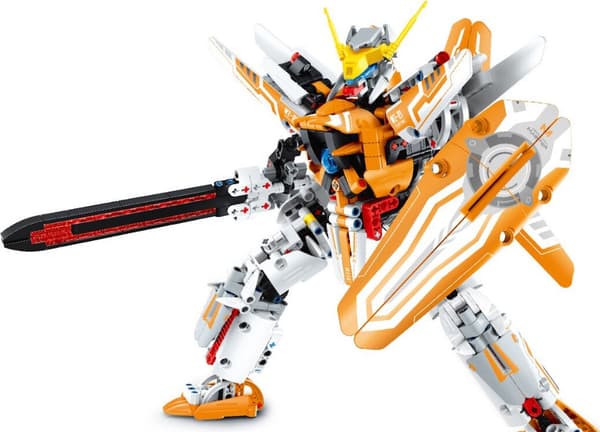 IM.MASTER Mekanisk Mech Warrior IM6821 plastikklodser