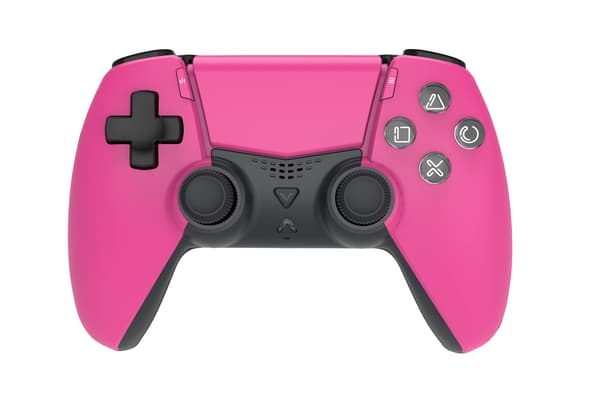 Cobra QSP553PK-kontroll för PS5, PC, Android, iOS Trådlös/Trådbunden Rosa