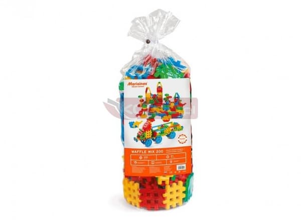 Waffle Mix 200 byggeklodser i pose