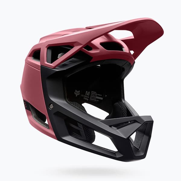 Cykelhjälm Fox Racing Proframe Solid berry Storlek: 48-52 cm (S)