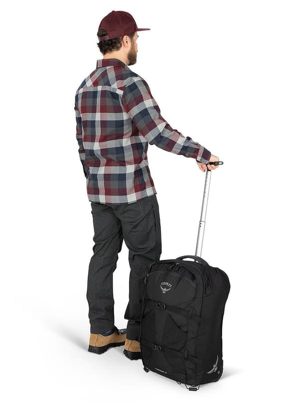Osprey Farpoint Wheeled 36 rejsetaske rygsæk - sort