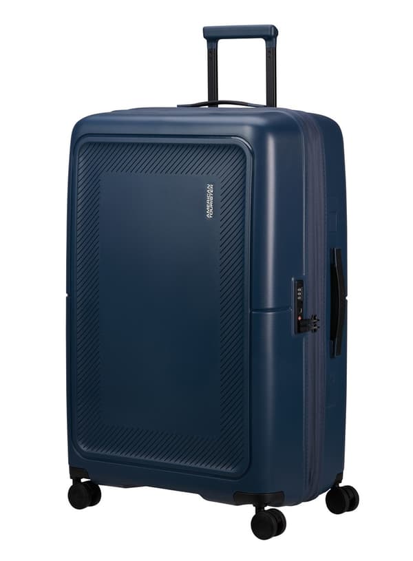 Stor kuffert American Tourister DashPop EXP - midnight blue