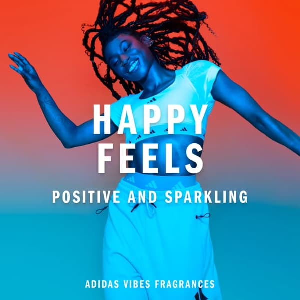 Unisex Eau de Parfum Adidas Vibes Happy Feels