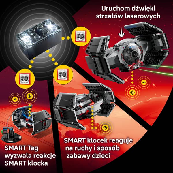 LEGO 75421 Star Wars SMART Play Darth Vaders TIE Fighter