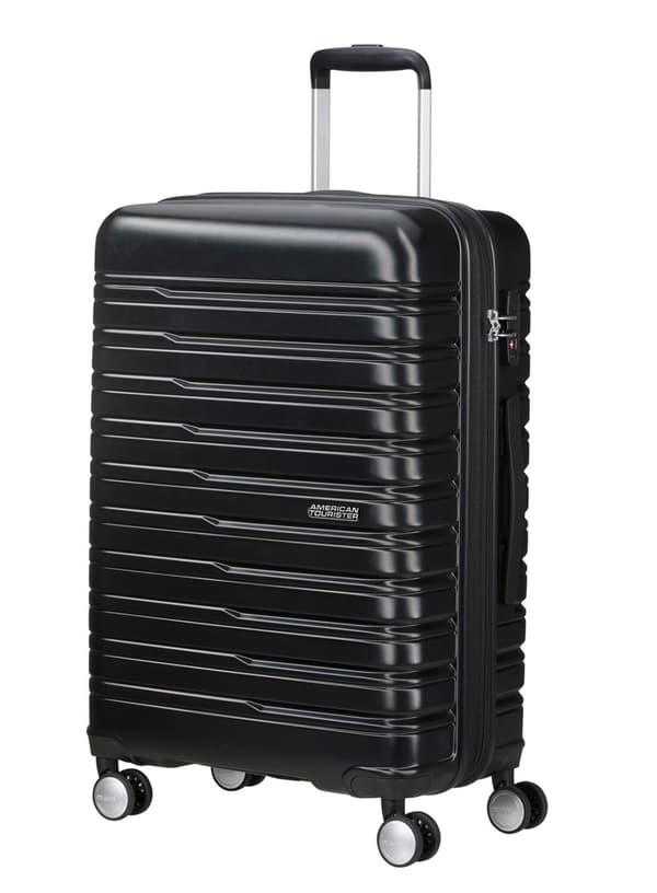 American Tourister Flashline mellemstor kuffert - shadow black