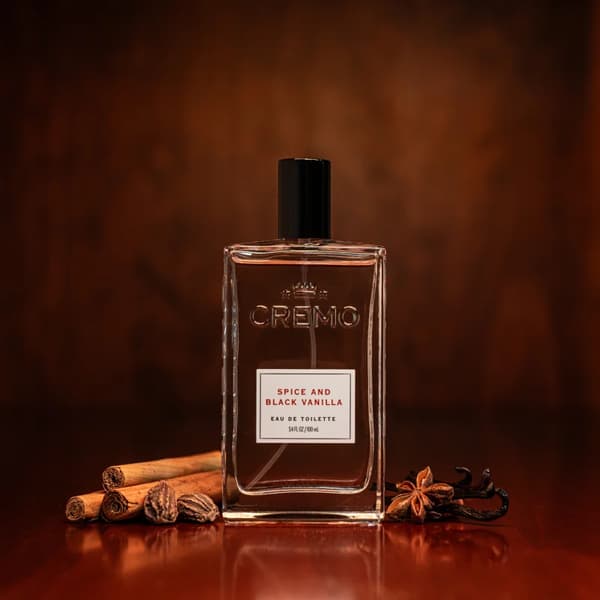 Cremo Spice & Black Vanilla Spray Cologne til mænd 100 ml