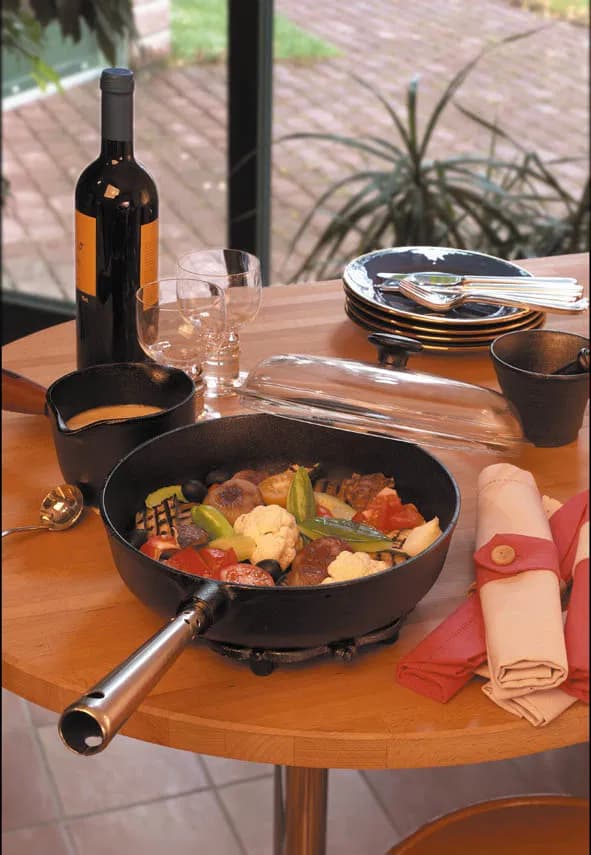 SKEPPSHULT Chefs Selection Grill 28 cm sort - støbejerns grillpande