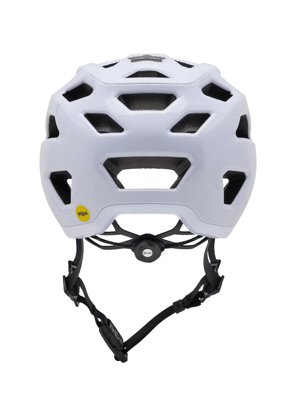 Cykelhjälm Fox Crossframe Pro Solids - vit Storlek: L