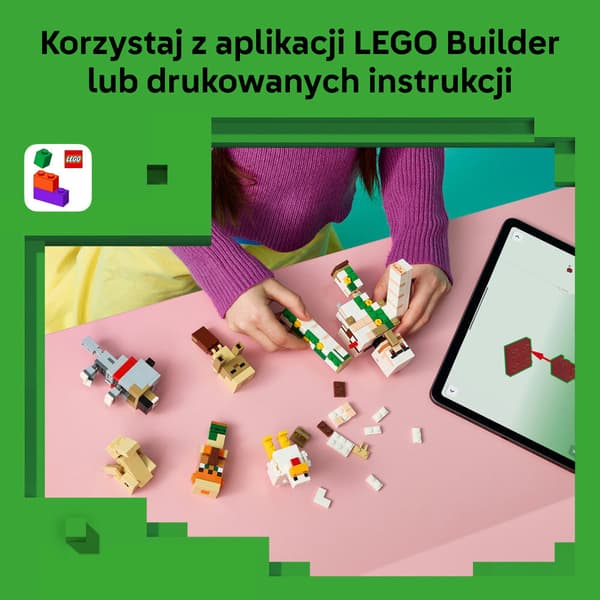 LEGO 21592 Minecraft Ökenkycklingryttarattack